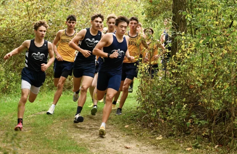 'Perfect fall day for cross country' on Eisenhower course